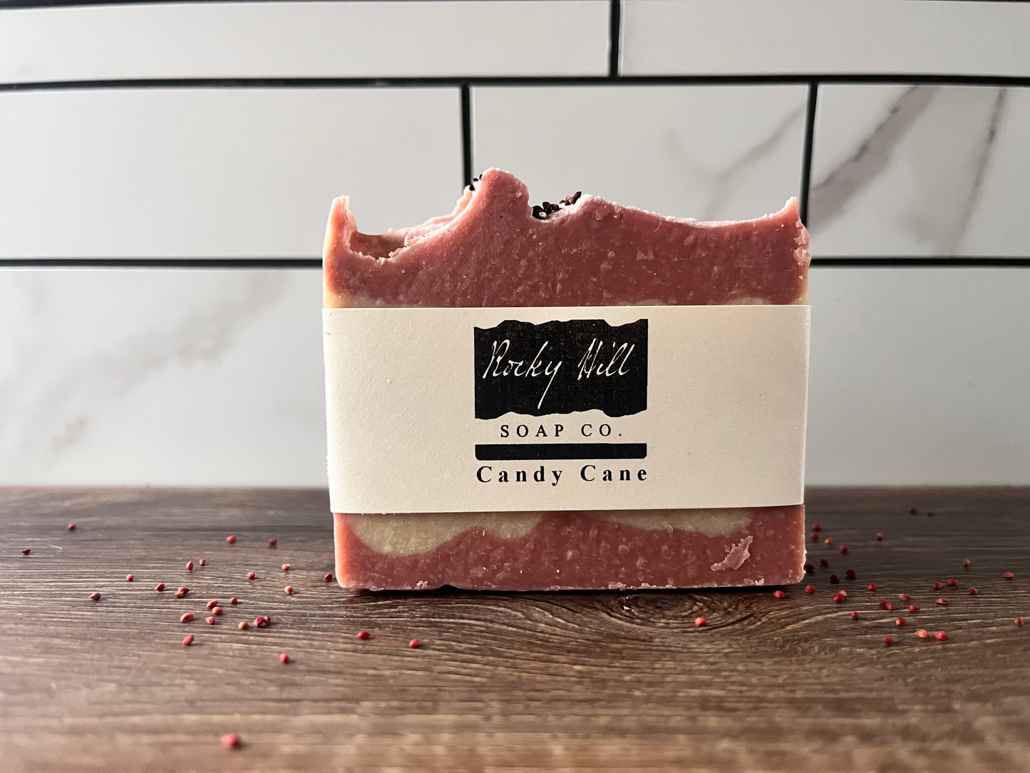 Candy Cane Goat Milk Soap