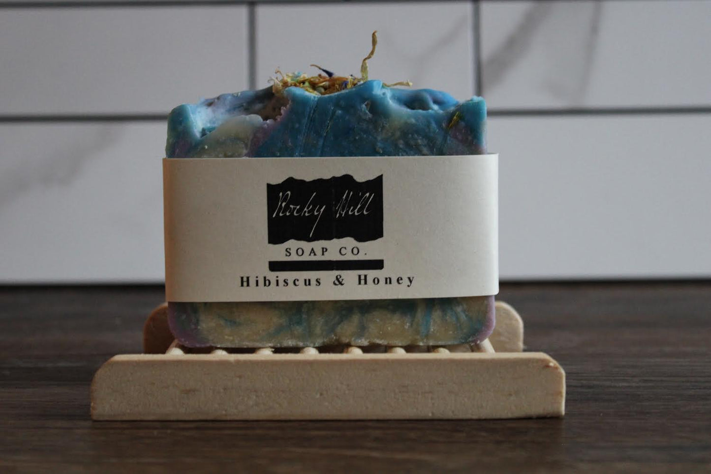 Light wood Soap Tray